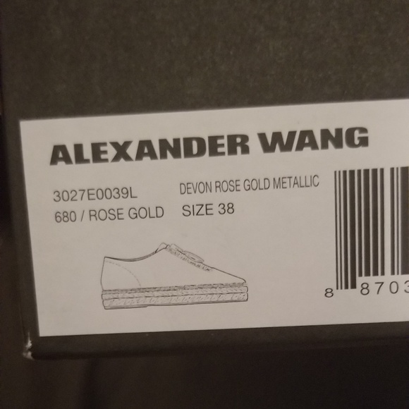 ALEXANDER WANG Devon ROSE GOLD SHOES---SOLD..... SOLD...... SOLD...... SOLD.... - Picture 6 of 8